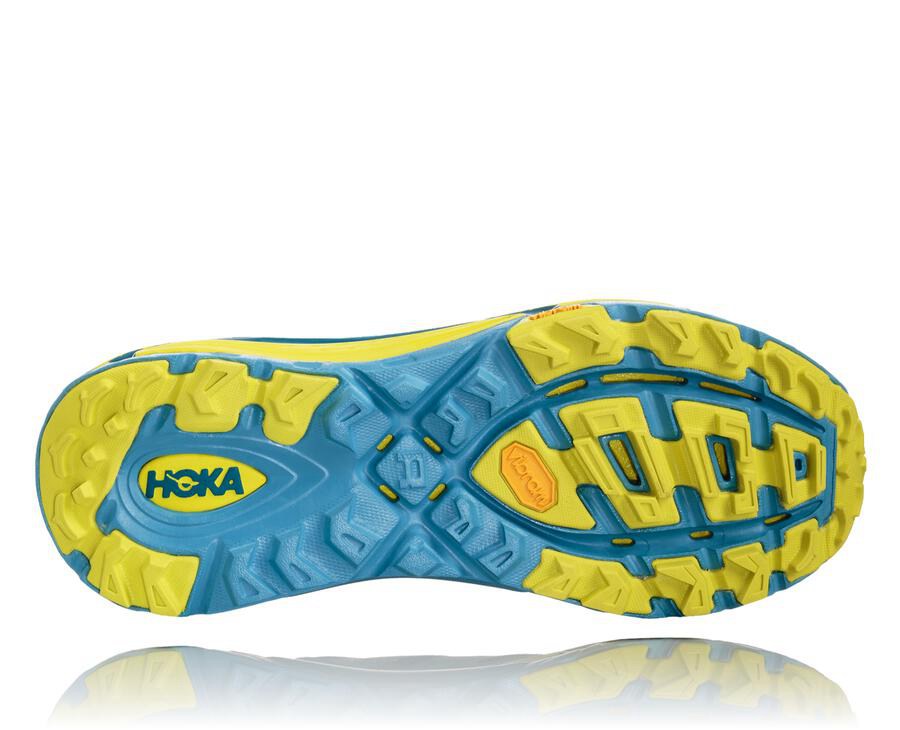 Zapatillas Trail Hoka One One Hombre - Mafate Speed 2 - Azules - COZ593640